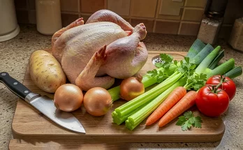 Sopa de pollo de la abuela judía